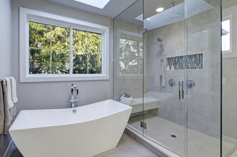 Luxury bathroom upgrade with soaking tub